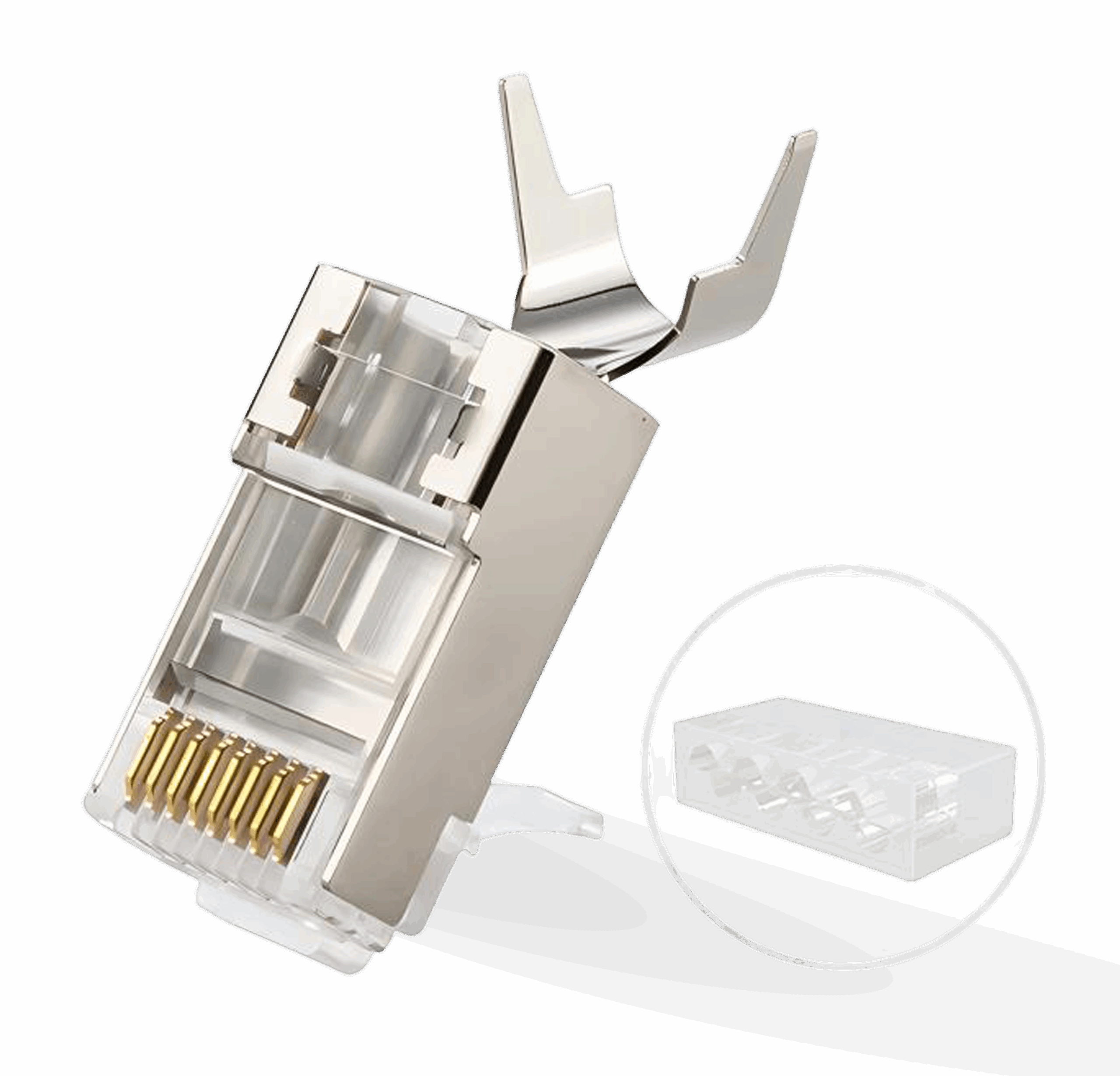 RJ45 Connector, CAT6A, Shielded