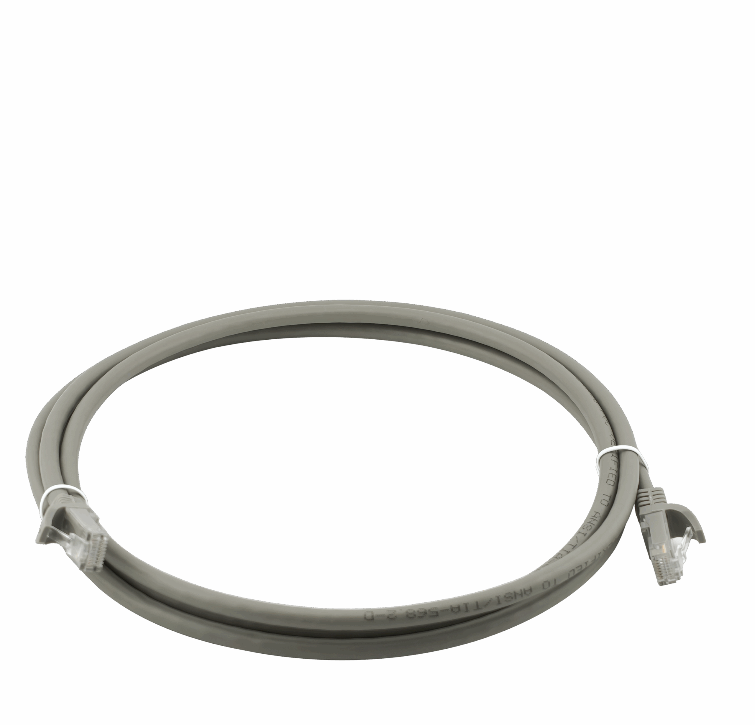 CAT6A UTP 24AWG Patch Cord, PVC