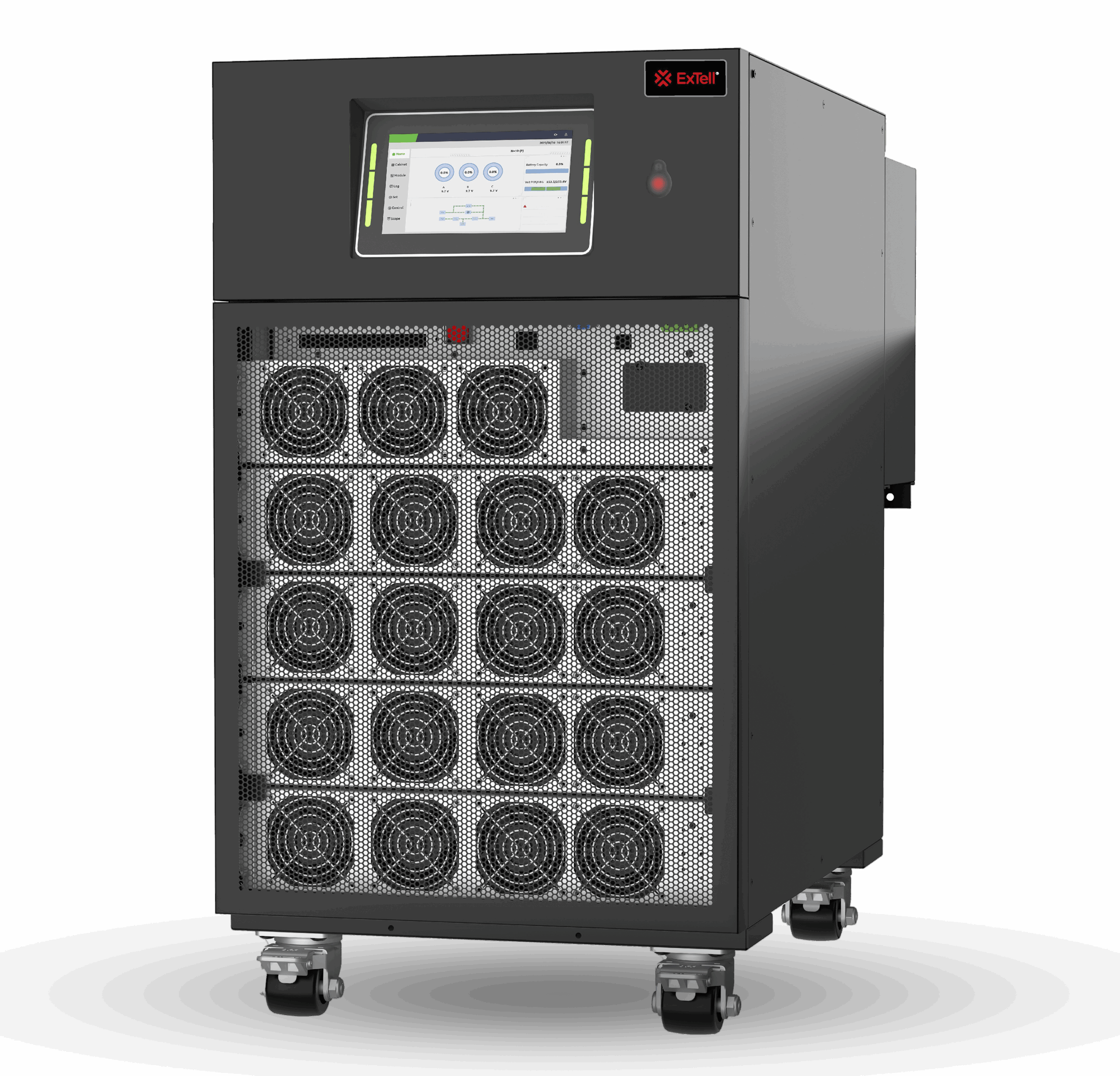 Cable Manager Metal Frame, Plastic Ring Type